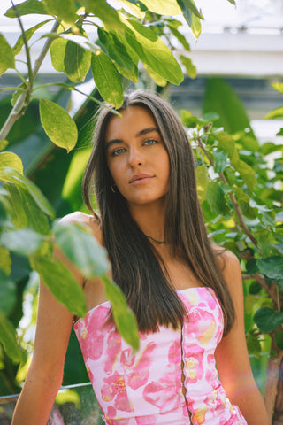 Cool is a Construct Secret Garden corset for hire in the UK